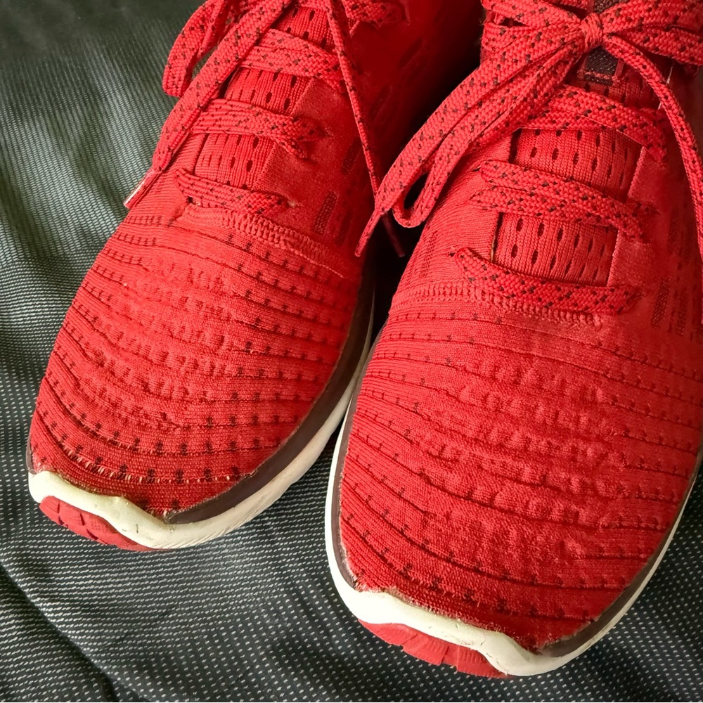 Under Armour Red Athletic Shoes - Picture 5 of 10